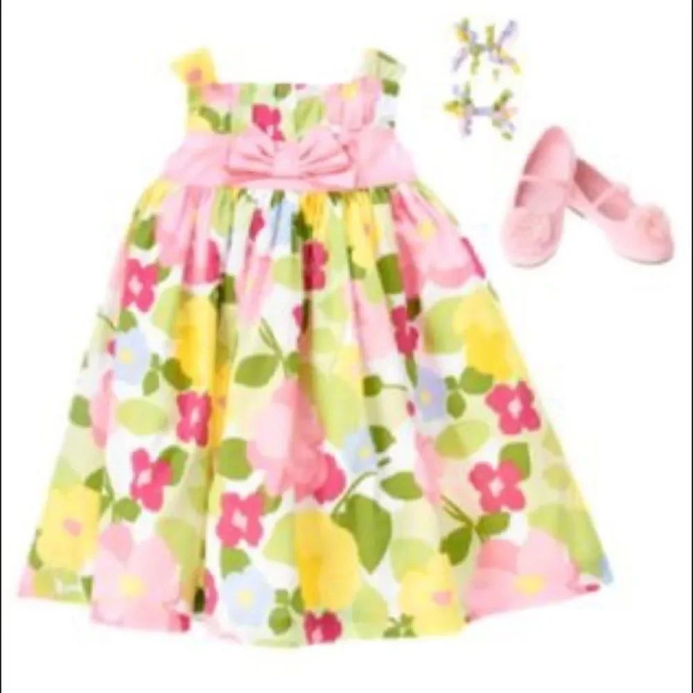 Baby Girls Crazy 8 Floral Easter Dress - 18-24 mo